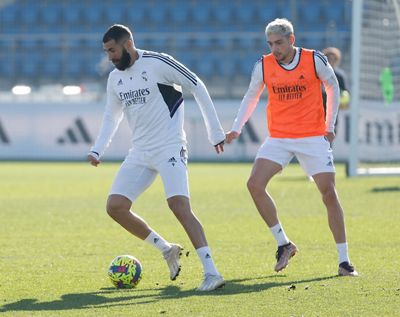 entrenamiento del real madrid