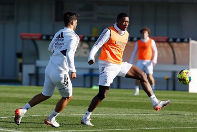 entrenamiento del real madrid