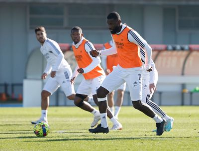entrenamiento del real madrid