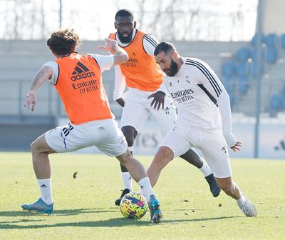 entrenamiento del real madrid