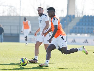 entrenamiento del real madrid