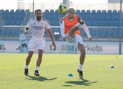 entrenamiento del real madrid