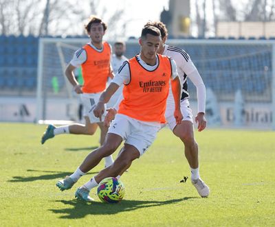 entrenamiento del real madrid