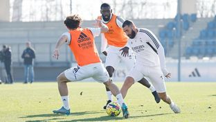 O Real Madrid continua a preparar o regresso da Liga