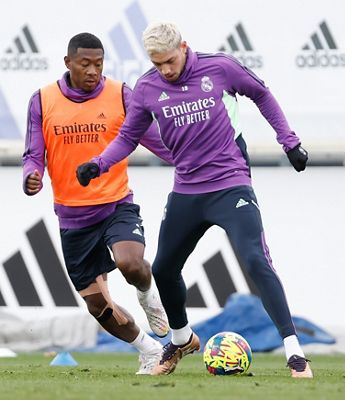 entrenamiento del real madrid