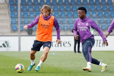 entrenamiento del real madrid