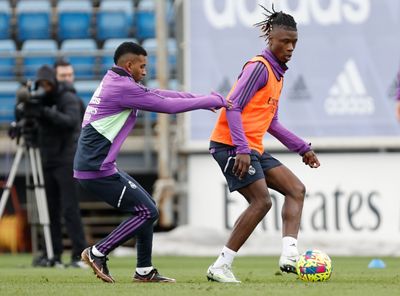 entrenamiento del real madrid
