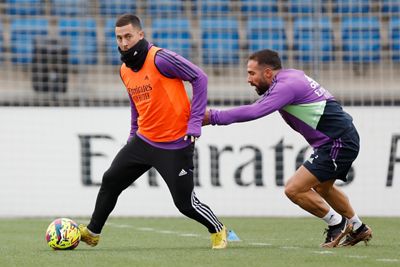 entrenamiento del real madrid