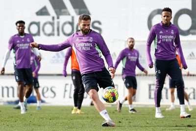 entrenamiento del real madrid