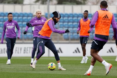 entrenamiento del real madrid