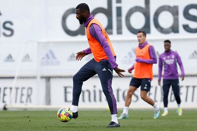 entrenamiento del real madrid