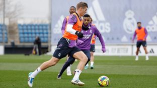 Abschlusstraining vor dem Auswärtsspiel gegen Valladolid