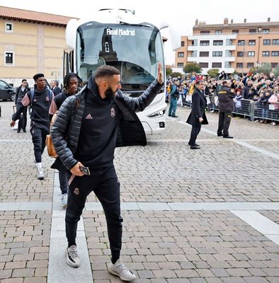 llegada a valladolid