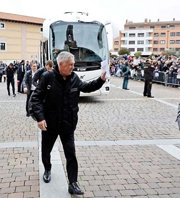 llegada a valladolid