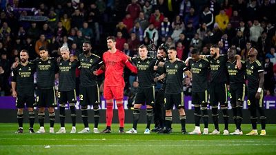 Minuto de silencio en memoria de Pelé