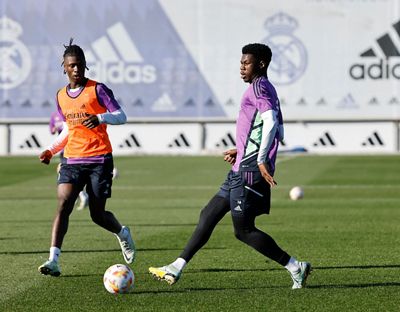entrenamiento del real madrid