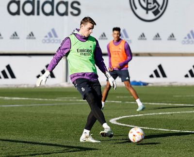 entrenamiento del real madrid
