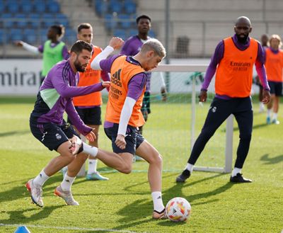 entrenamiento del real madrid