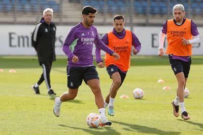 entrenamiento del real madrid