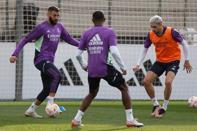 entrenamiento del real madrid
