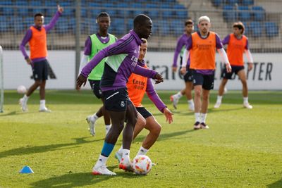 entrenamiento del real madrid
