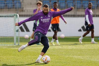 entrenamiento del real madrid