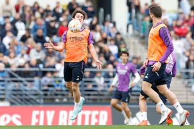 entrenamiento del real madrid