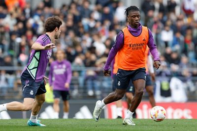 entrenamiento del real madrid