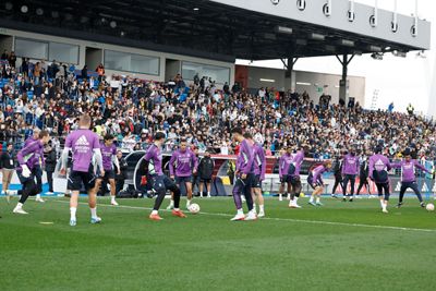 entrenamiento del real madrid