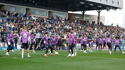 El equipo completó un entrenamiento especial antes del debut en la Copa
