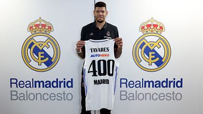 Tavares Reaches 400 Games with Real Madrid