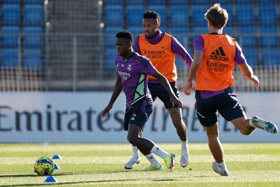 entrenamiento del real madrid