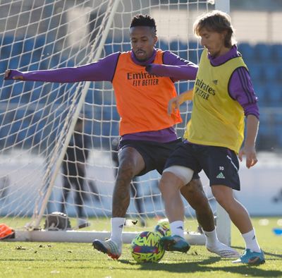 entrenamiento del real madrid