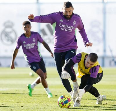 entrenamiento del real madrid