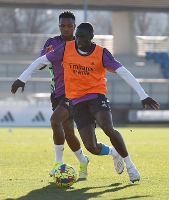 entrenamiento del real madrid