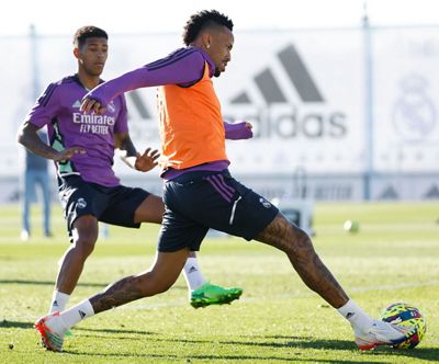 entrenamiento del real madrid