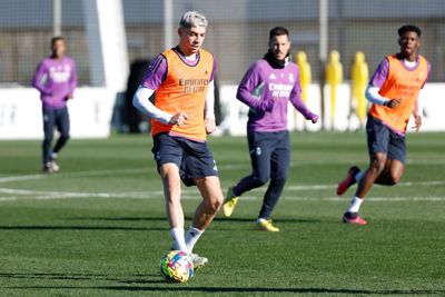 entrenamiento del real madrid