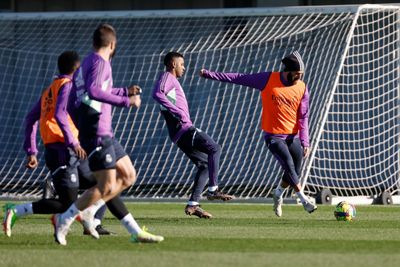 entrenamiento del real madrid