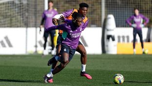 The team continue preparations for Villarreal clash