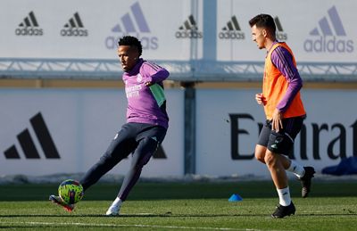 entrenamiento del real madrid