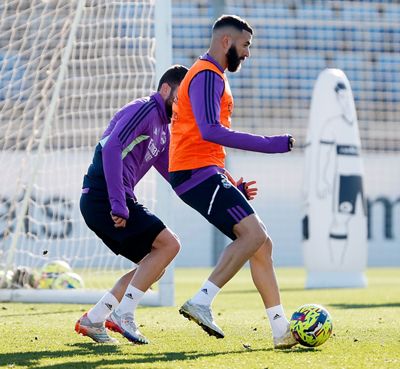 entrenamiento del real madrid