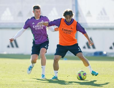 entrenamiento del real madrid