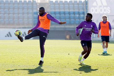 entrenamiento del real madrid