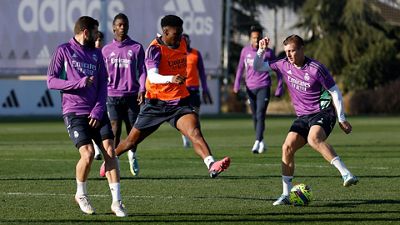 Letzte Trainingseinheit vor dem Auswärtsspiel gegen Villarreal