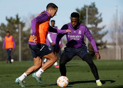 entrenamiento del real madrid