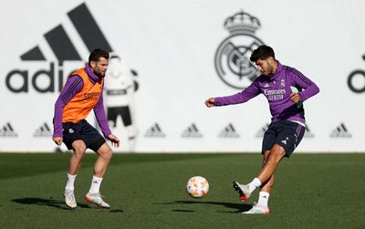 entrenamiento del real madrid