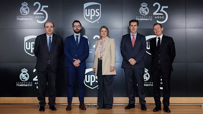 The UPS Foundation extends its support of the Real Madrid Foundation for a sixth successive season