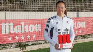 Rocío voted Mahou Five Star Player for December