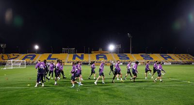 entrenamiento del real madrid