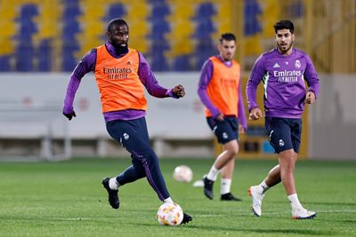 entrenamiento del real madrid